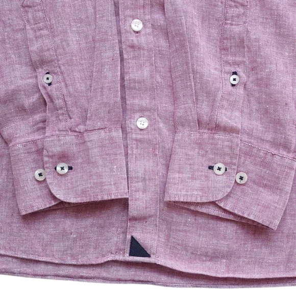 UNTUCKit Men's Laleure Linen Button-Up Shirt - Picture 13 of 15